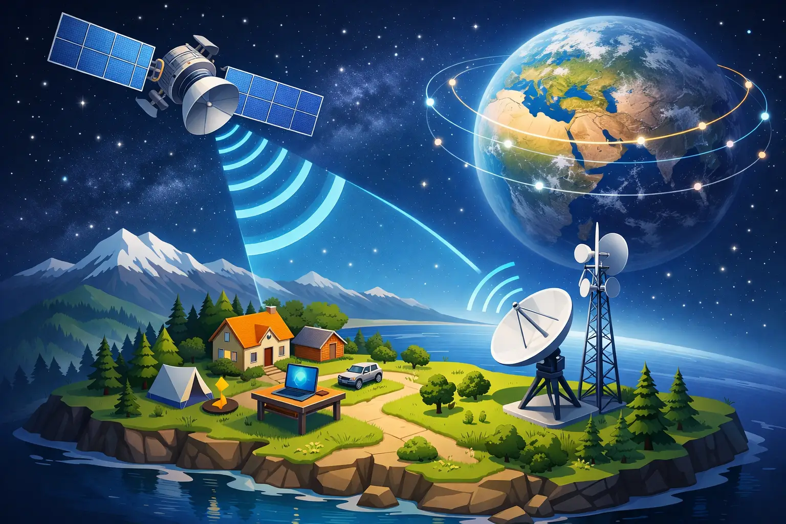 Satellite Internet for Remote Areas Explained