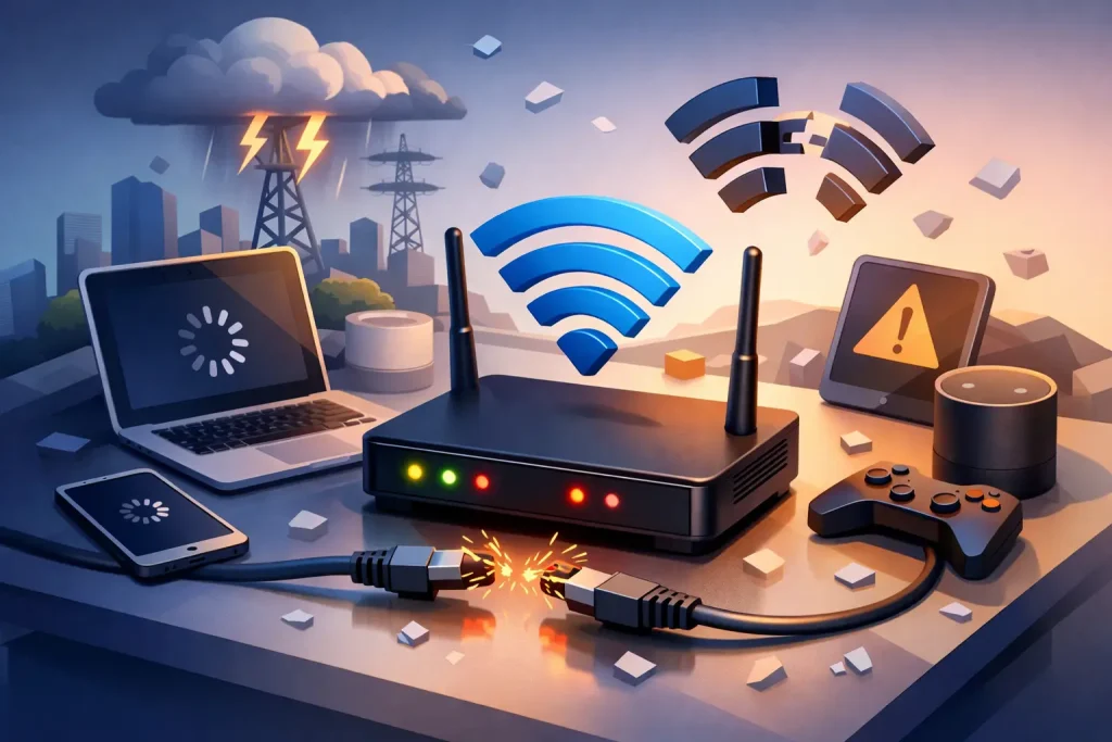 Why Does My Internet Drop Out So Often?