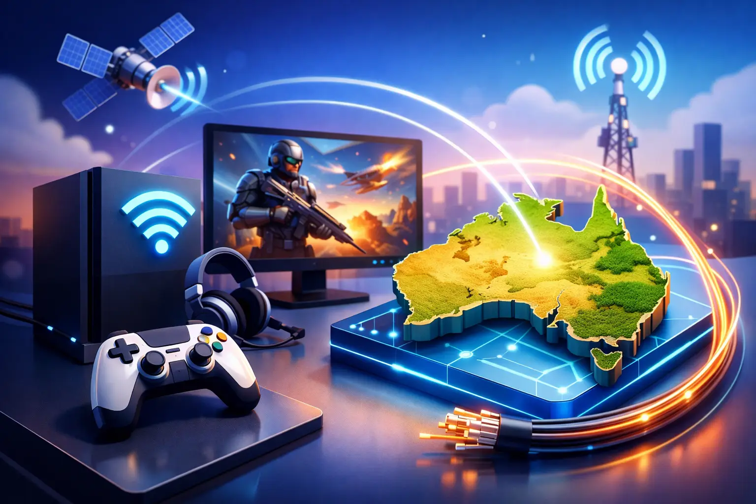 Best Internet for Online Gaming in Australia