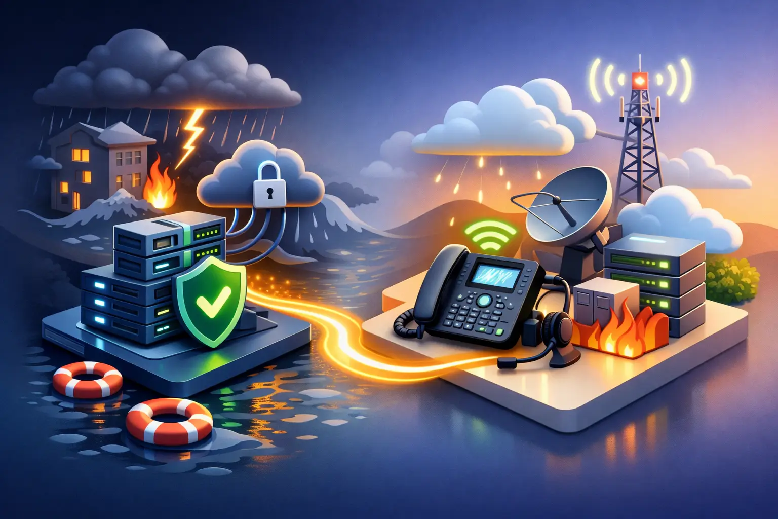 Business Voice Disaster Recovery That Keeps Calls On