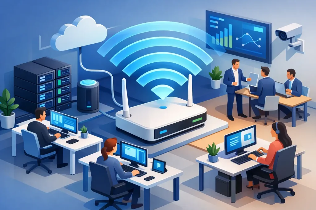 How to Set Up Business WiFi for Reliable Teams