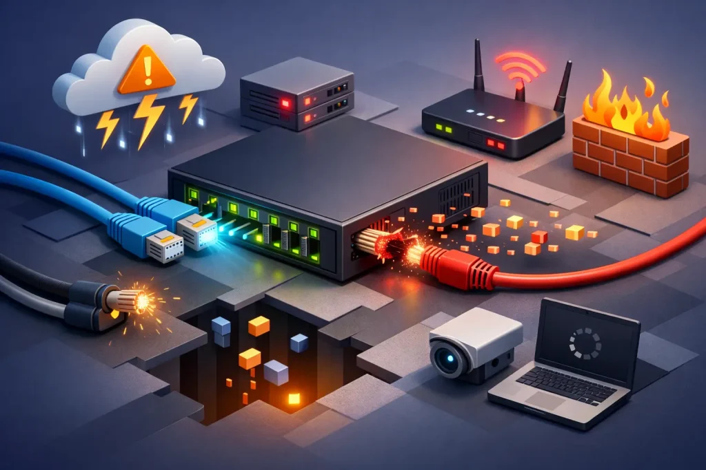 What Causes Packet Loss? Common Network Faults