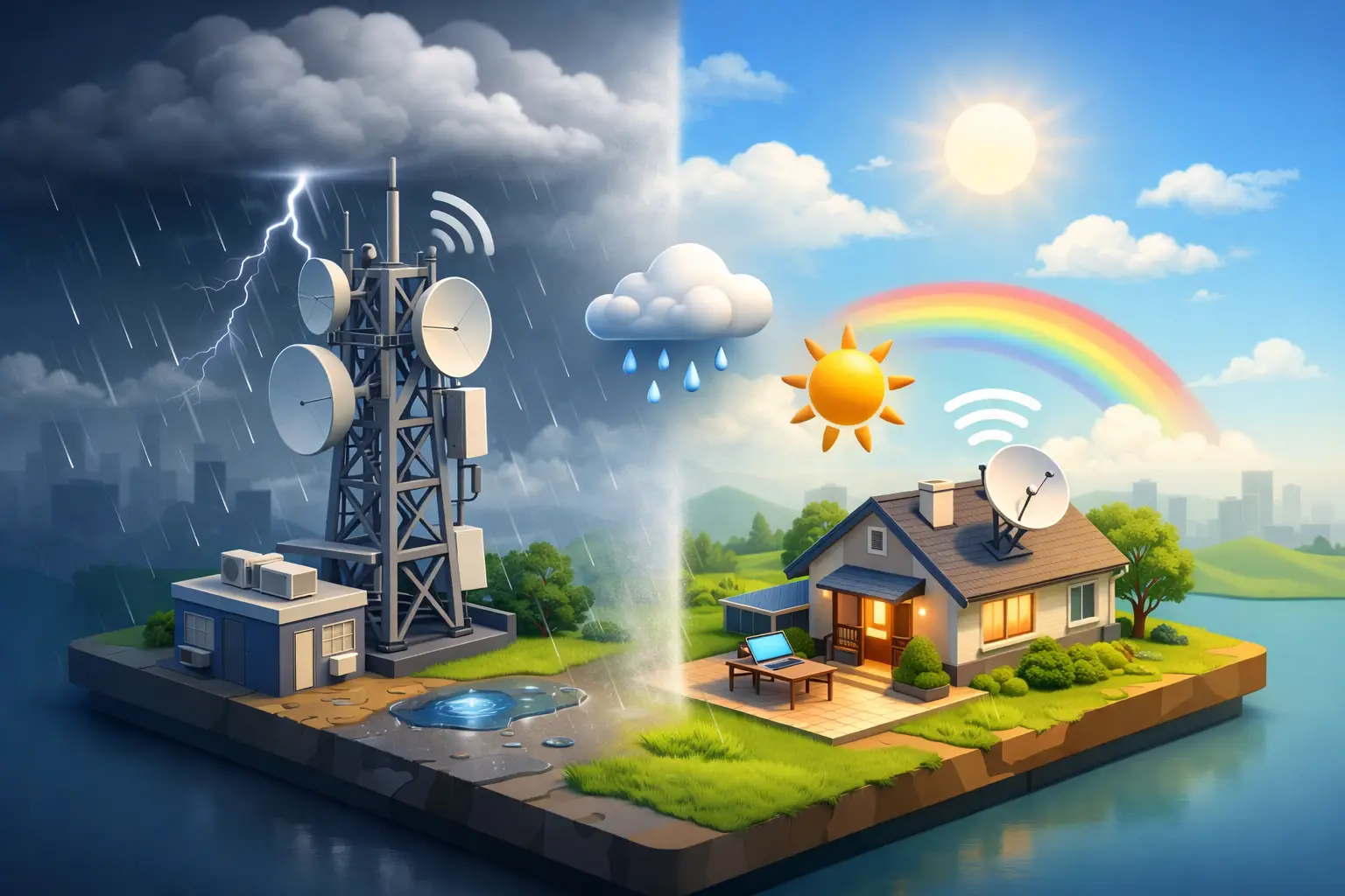 Does Weather Affect Fixed Wireless Internet?