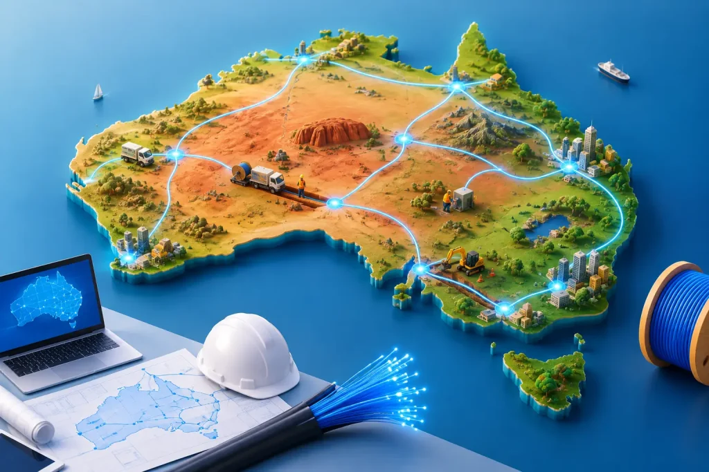 How to Plan Fibre Rollout Across Australia