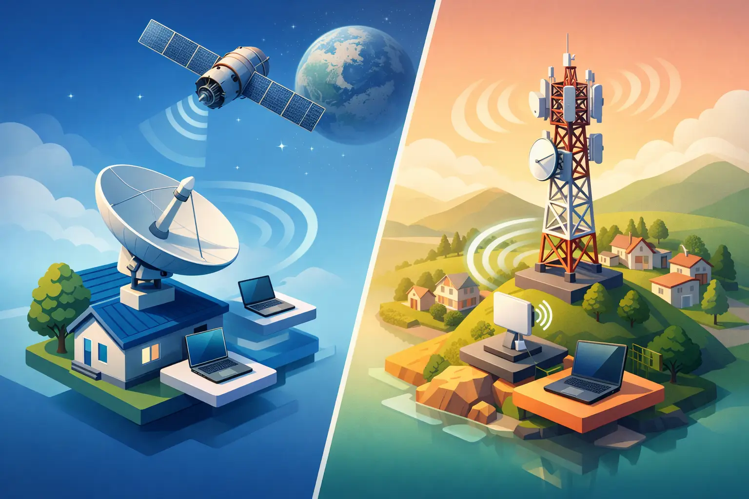 Satellite Internet vs Fixed Wireless: Which Fits?