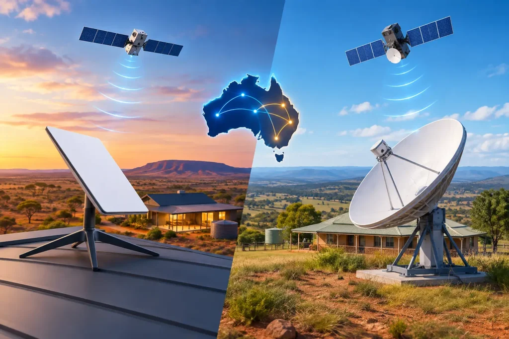 Starlink vs Sky Muster for Regional Australia