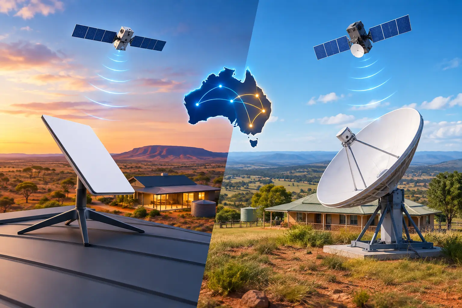 Starlink vs Sky Muster for Regional Australia