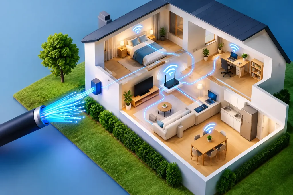 What Fibre Broadband Means for Your Home